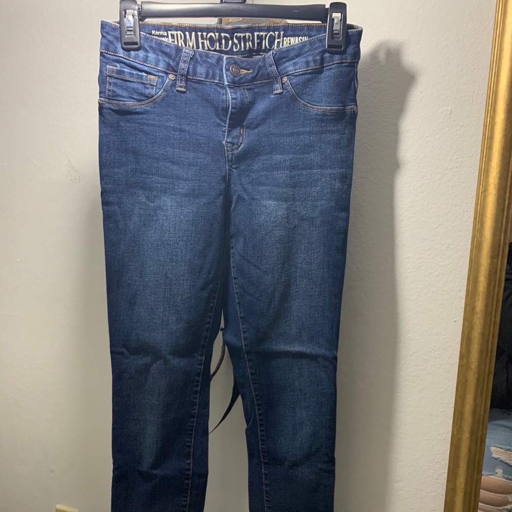 Dark wash jeans